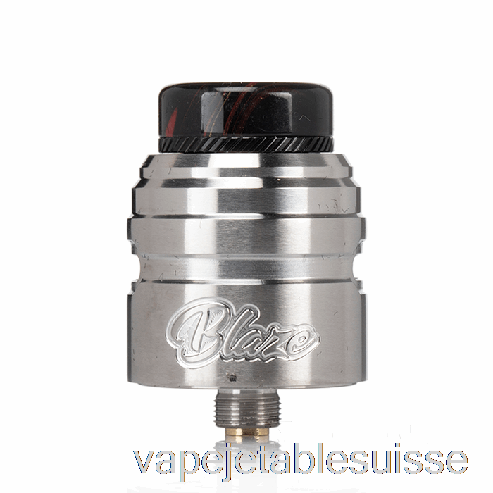 Vape Suisse Créations Thunderhead Blaze Solo 24mm Bf Rda Acier Inoxydable